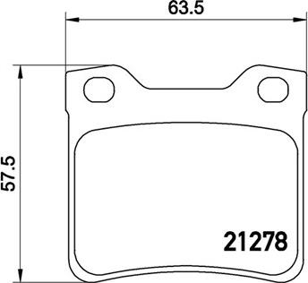 Magneti Marelli 363700461058 - Тормозные колодки, дисковые, комплект unicars.by