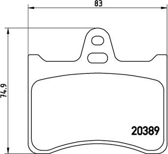 Magneti Marelli 363700461019 - Тормозные колодки, дисковые, комплект unicars.by