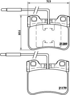 Magneti Marelli 363700461034 - Тормозные колодки, дисковые, комплект unicars.by