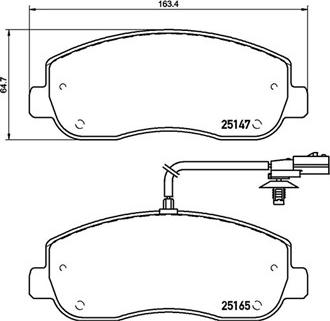 Magneti Marelli 363700468062 - Тормозные колодки, дисковые, комплект unicars.by