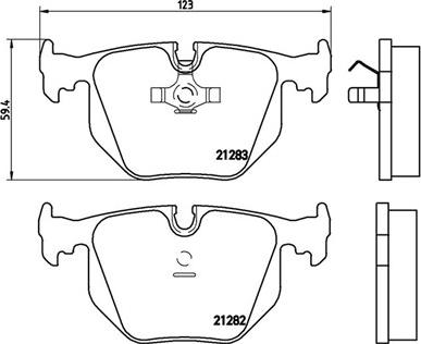 Magneti Marelli 363700406016 - Тормозные колодки, дисковые, комплект unicars.by