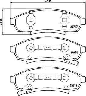 Magneti Marelli 363700407003 - Тормозные колодки, дисковые, комплект unicars.by