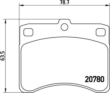 Magneti Marelli 363700416003 - Тормозные колодки, дисковые, комплект unicars.by