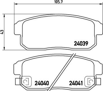 Magneti Marelli 363700410005 - Тормозные колодки, дисковые, комплект unicars.by