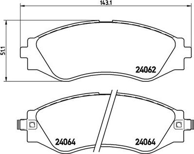 Magneti Marelli 363700410006 - Тормозные колодки, дисковые, комплект unicars.by