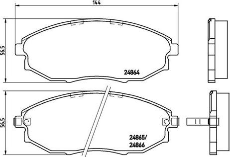 Magneti Marelli 363700410007 - Тормозные колодки, дисковые, комплект unicars.by