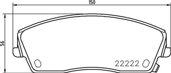 Magneti Marelli 363700411041 - Тормозные колодки, дисковые, комплект unicars.by