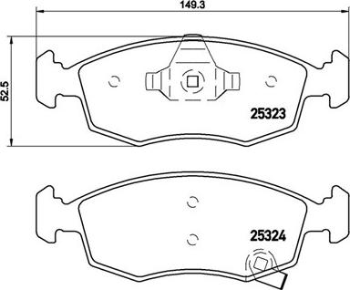 Magneti Marelli 363700411031 - Тормозные колодки, дисковые, комплект unicars.by