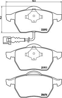 Magneti Marelli 363700485045 - Тормозные колодки, дисковые, комплект unicars.by