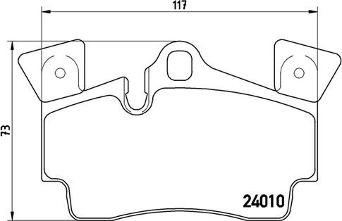 Magneti Marelli 363700485088 - Тормозные колодки, дисковые, комплект unicars.by