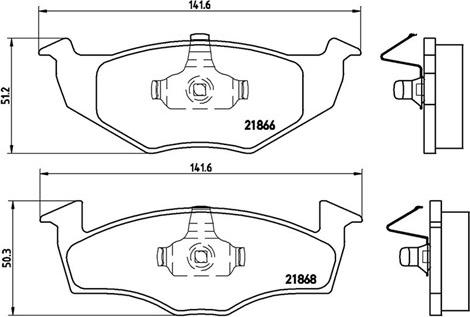 Magneti Marelli 363700485030 - Тормозные колодки, дисковые, комплект unicars.by