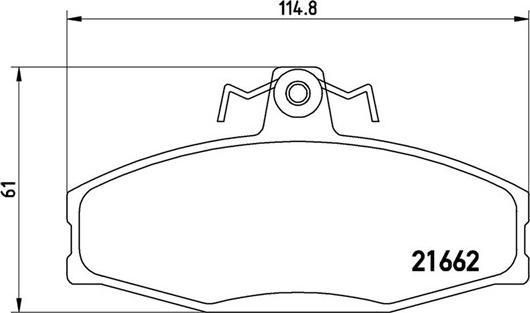 Magneti Marelli 363700485022 - Тормозные колодки, дисковые, комплект unicars.by