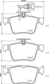 Magneti Marelli 363700485162 - Тормозные колодки, дисковые, комплект unicars.by