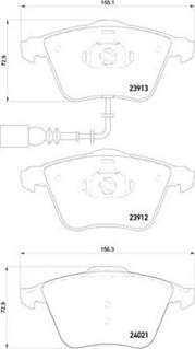 Magneti Marelli 363700485129 - Тормозные колодки, дисковые, комплект unicars.by