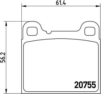 Magneti Marelli 363700486002 - Тормозные колодки, дисковые, комплект unicars.by