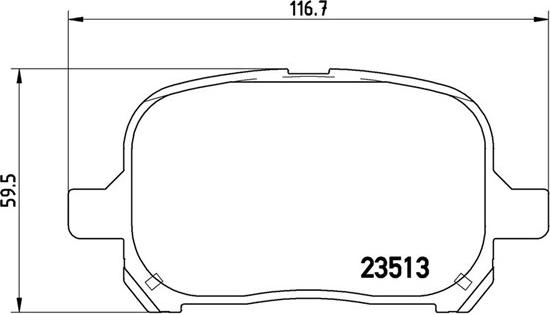 Magneti Marelli 363700483040 - Тормозные колодки, дисковые, комплект unicars.by