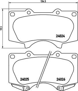 Magneti Marelli 363700483066 - Тормозные колодки, дисковые, комплект unicars.by