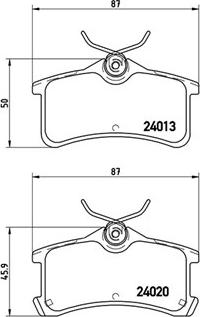 Magneti Marelli 363700483084 - Тормозные колодки, дисковые, комплект unicars.by