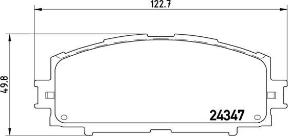 Magneti Marelli 363700483086 - Тормозные колодки, дисковые, комплект unicars.by