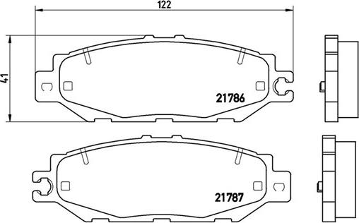 Magneti Marelli 363700483036 - Тормозные колодки, дисковые, комплект unicars.by