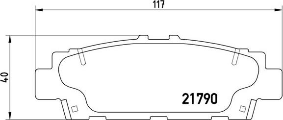 Magneti Marelli 363700483032 - Тормозные колодки, дисковые, комплект unicars.by