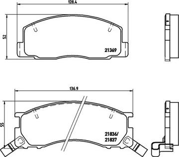 Magneti Marelli 363700483029 - Тормозные колодки, дисковые, комплект unicars.by