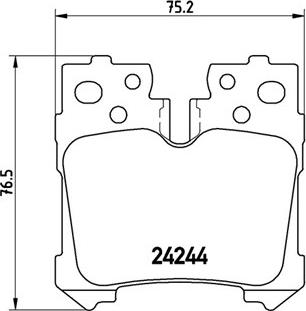 Magneti Marelli 363700483076 - Тормозные колодки, дисковые, комплект unicars.by