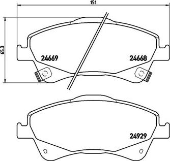 Magneti Marelli 363700483109 - Тормозные колодки, дисковые, комплект unicars.by