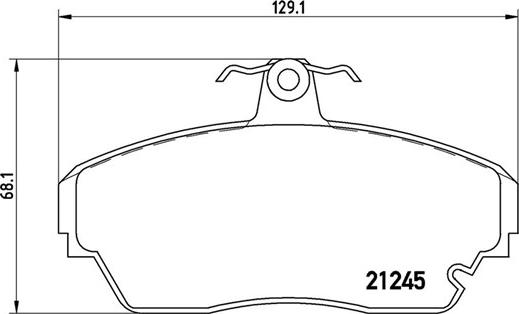 Magneti Marelli 363700482001 - Тормозные колодки, дисковые, комплект unicars.by