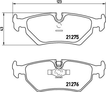 Magneti Marelli 363700436008 - Тормозные колодки, дисковые, комплект unicars.by