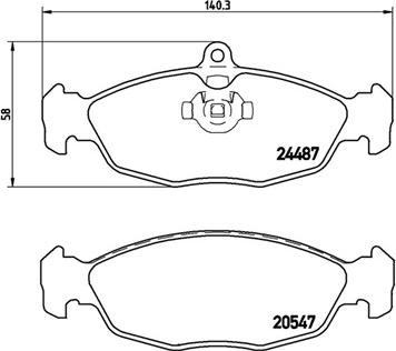 Magneti Marelli 363700436017 - Тормозные колодки, дисковые, комплект unicars.by