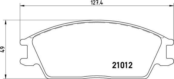 Magneti Marelli 363700430001 - Тормозные колодки, дисковые, комплект unicars.by