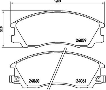 Magneti Marelli 363700430017 - Тормозные колодки, дисковые, комплект unicars.by