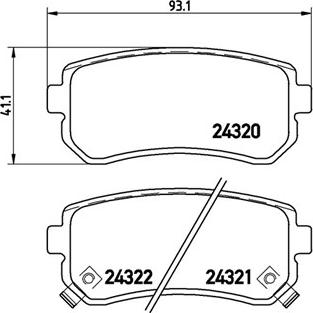 Magneti Marelli 363700430025 - Тормозные колодки, дисковые, комплект unicars.by