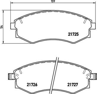 BOSCH 0 986 AB1 202 - Тормозные колодки, дисковые, комплект unicars.by