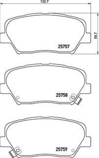 Magneti Marelli 363700430070 - Тормозные колодки, дисковые, комплект unicars.by