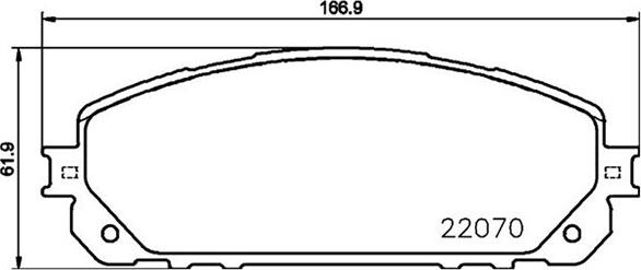 Magneti Marelli 363700437021 - Тормозные колодки, дисковые, комплект unicars.by