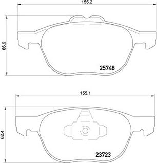 Magneti Marelli 363700424158 - Тормозные колодки, дисковые, комплект unicars.by