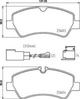 Magneti Marelli 363700424187 - Тормозные колодки, дисковые, комплект unicars.by