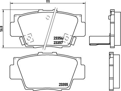 Magneti Marelli 363700428040 - Тормозные колодки, дисковые, комплект unicars.by