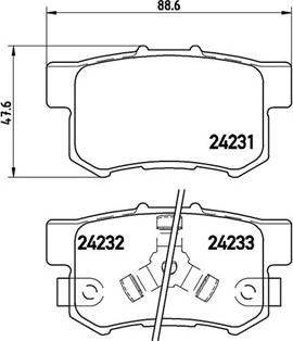 Magneti Marelli 363700428051 - Тормозные колодки, дисковые, комплект unicars.by