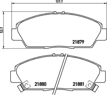 Magneti Marelli 363700428021 - Тормозные колодки, дисковые, комплект unicars.by