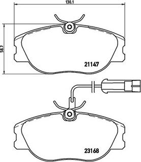 Magneti Marelli 363700423066 - Тормозные колодки, дисковые, комплект unicars.by