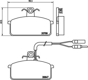 Magneti Marelli 363700423019 - Тормозные колодки, дисковые, комплект unicars.by