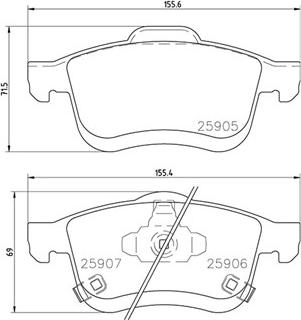 Magneti Marelli 363700423167 - Тормозные колодки, дисковые, комплект unicars.by