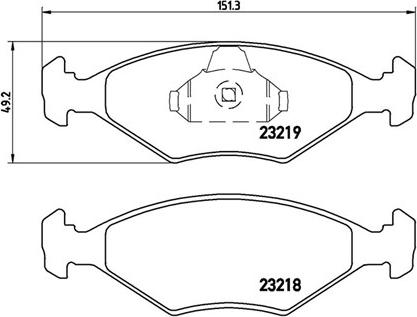 Magneti Marelli 363700423124 - Тормозные колодки, дисковые, комплект unicars.by