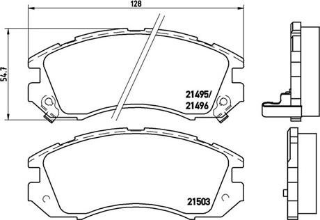 Magneti Marelli 363700478004 - Тормозные колодки, дисковые, комплект unicars.by