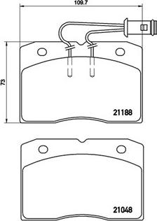 Magneti Marelli 363700506009 - Тормозные колодки, дисковые, комплект unicars.by