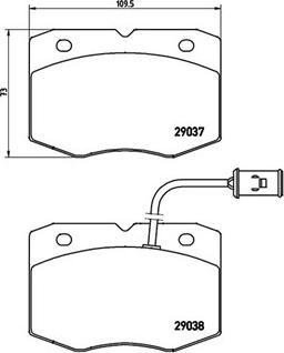 Magneti Marelli 363700506014 - Тормозные колодки, дисковые, комплект unicars.by