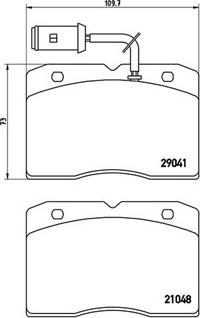 Magneti Marelli 363700506012 - Тормозные колодки, дисковые, комплект unicars.by